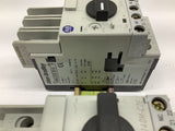 Allen-Bradley 140M-C2E-B10 1.0 Amp manual Motor Protector Lot of 2