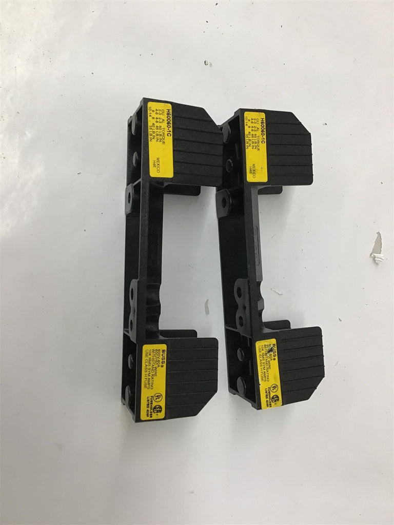 Buss H60060-1C 600V 60A Fuse Holder Lot Of 2
