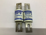 Ferraz Shawmut Amptrap A70Q200-4 Semiconductor Fuse 200 Amp Lot Of 2