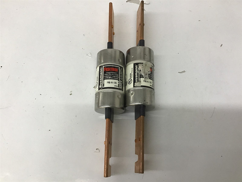 Bussman Fuse Tron FRS-R-125 Fuse 125A 600VLot Of 2