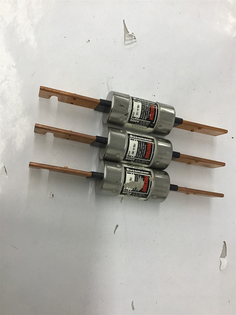 Bussmann Fuse Tron FRS-R-125 125 A 600V Lot Of 3