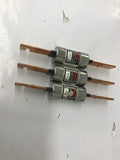Bussmann Fuse Tron FRS-R-125 125 A 600V Lot Of 3