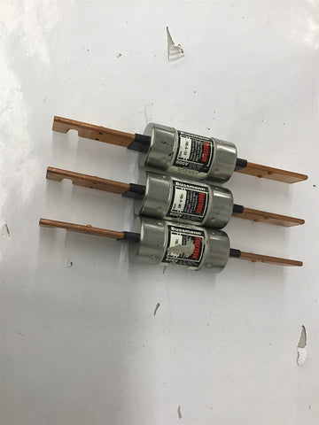 Bussmann Fuse Tron FRS-R-125 125 A 600V Lot Of 3