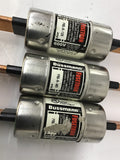 Bussmann Fuse Tron FRS-R-125 125 A 600V Lot Of 3