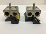 Buss BH-3144 700 Amp 700 Volts Fuse Holders Lot Of 2