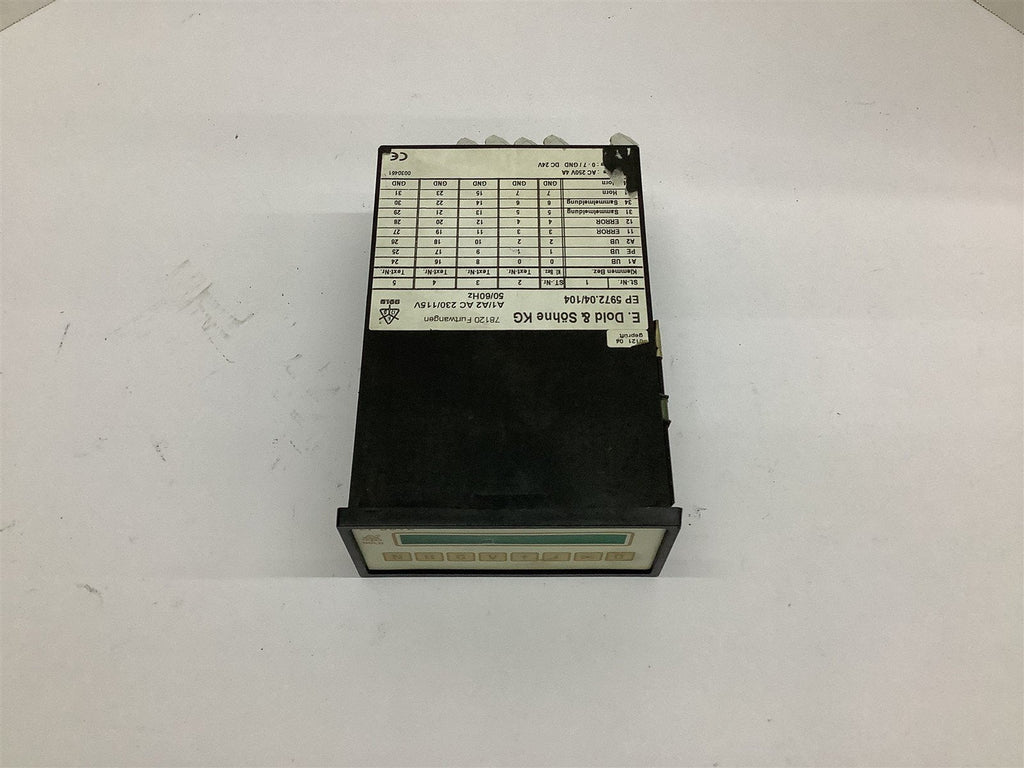 E. Dold & Sohne KG EP 5972.04/104 250 V 4 Amp