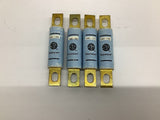Bussmann KAC-100 Fuse 100 Amp 600 Volts Lot Of 4