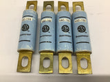 Bussmann KAC-100 Fuse 100 Amp 600 Volts Lot Of 4