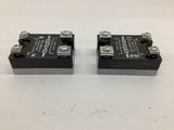 Opto22 480D10-12 Solid State Relay Lot Of 2 3-32 Vdc