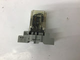 Square D 8501-KU13 120V Relay w/ 8501-NR82 Base 10A 300VAC