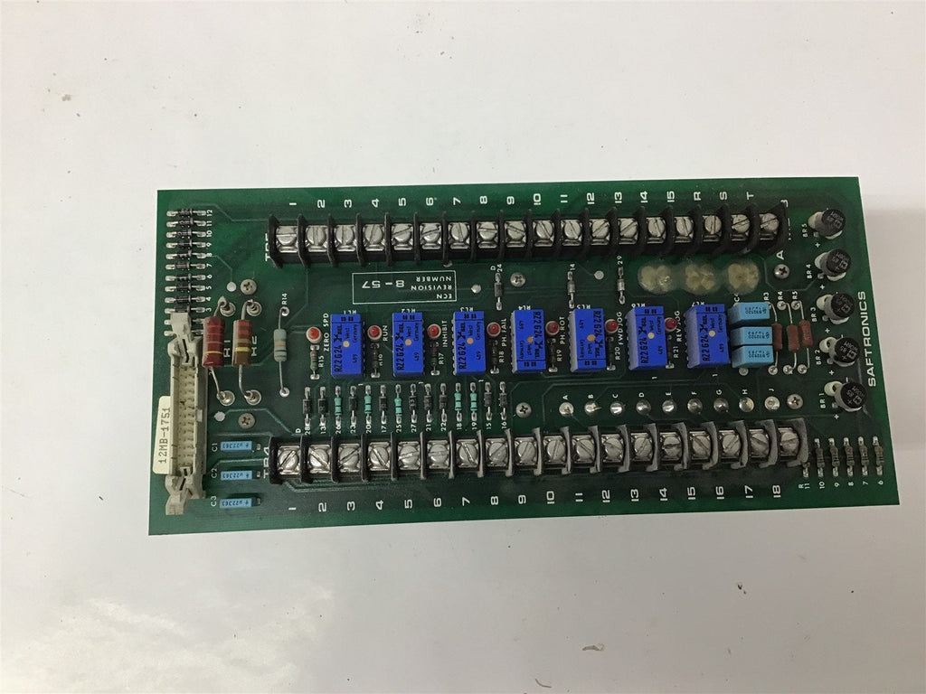 Saftronics A-1200-MB-3 Electrical Board