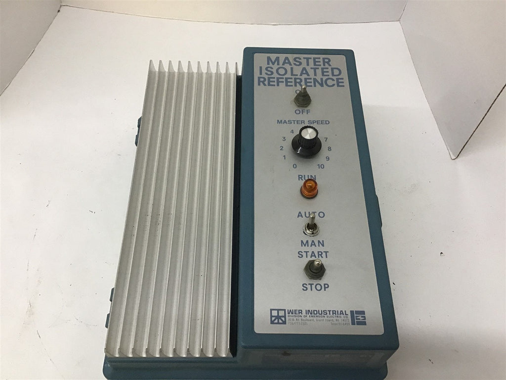 WER Industrial PN2450-8005 115VAC 0.2A Master Isolated Reference