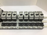 Allen-Bradley 140M-C2E-C10 B 18-25 Amp Manual Motor Starters W/ 8 ea 6.3-10 Amp