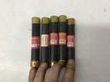 Fuse Tron FRS-R-6 1/4 6-1/4 A 600V Fuse Lot Of 5