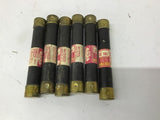 Fuse Tron FRS-20 Fuse 20A 600V Lot Of 6
