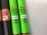 Fuse Tron FRS-6-1/4 and FRS-R-6-1/4 Fuse 6-1/4 A x 600V Lot Of 6