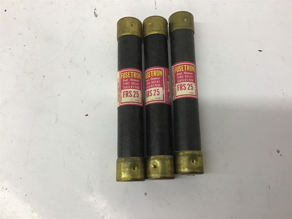 Fuse Tron FRS-25 fuse 25 A 600V Lot Of 3