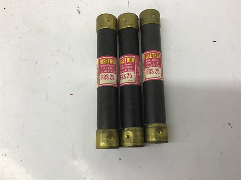 Fuse Tron FRS-25 fuse 25 A 600V Lot Of 3