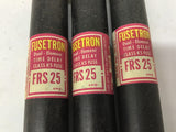 Fuse Tron FRS-25 fuse 25 A 600V Lot Of 3