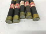 Fuse Tron FRS-4 Fuse 4A 600V Lot Of 5