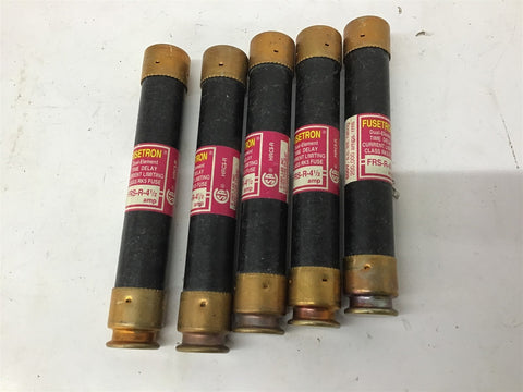 Fuse Tron FRS-4-1/2 Fuse 4-1/2A 600V Lot Of 5