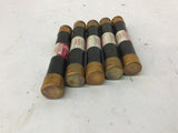 Fuse Tron FRS-4-1/2 Fuse 4-1/2A 600V Lot Of 5