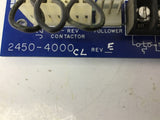 Emerson 2450-4000 CL Motor Control Drive Board REV E