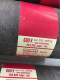 Fusetron FRS-R400 400A 600V Fuse Lot Of 3