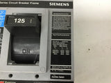 Siemens FD63F250 125A 600V 250A Max Circuit Breaker