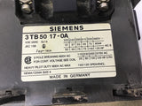 Siemens 3TB50 17-0A 600V 3 Pole 115V Coil Contactor
