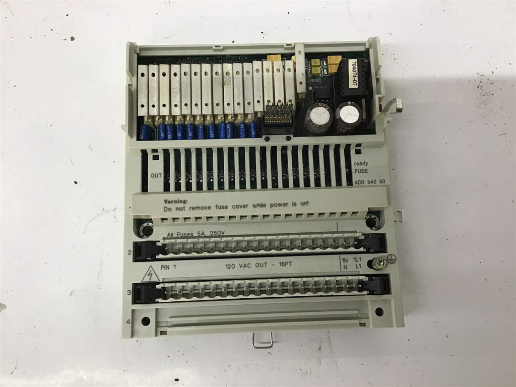 Schneider 170ADO54050 I/O Base 120 VAC