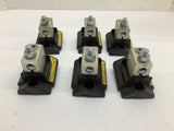 Bussmann Fuse Blocks BH-0112 200 kA 700 V 100 a 5/16" 85 lb-in Torque Lot Of 6