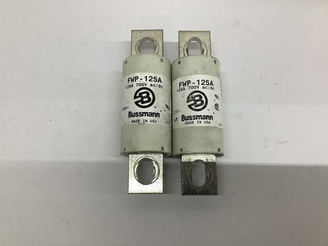 Bussmann FWP-125A Fuse 700 V 125 A Lot Of 2