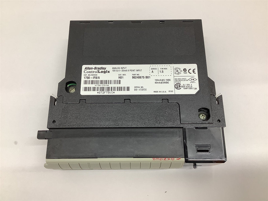 Allen-Bradley ControlLogix 1756-IF8/A Analog Input 150 mA 5.1 VDC