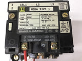 Square D 8502 SC02 Starter Nema Size 1 460 Volt 10 Hp 120V Coil
