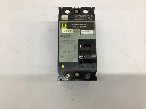 Square D FAL24070 Circuit Breaker 70 Amp