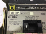 Square D KAL36200 Circuit Breaker 200 Amp W/30072-452-02-A