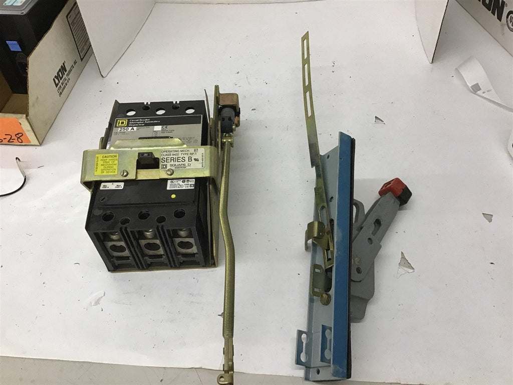 Square D KAL36250 Circuit Breaker 250 Amp W/ 30072-452-02-A