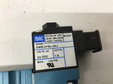 MAC 411A-BOA-DM-DFBJ-2KJ Solenoid Valve 24 VDc 1.8 Watts 120 PSI