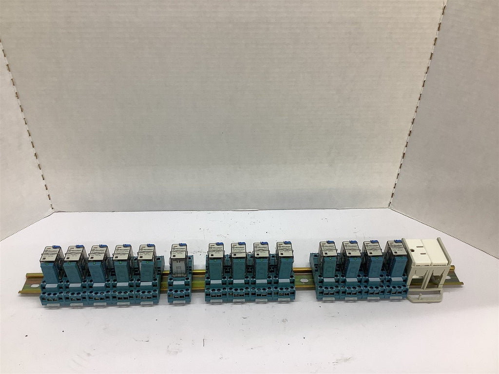 Finder 94.74 Base Socket W/ Relay 55.34.9.024.5040 5 A 250 V 24 VDC Lot of 14