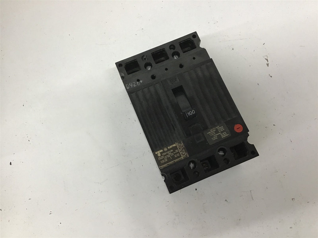 GE TED134100 circuit Breaker 100A