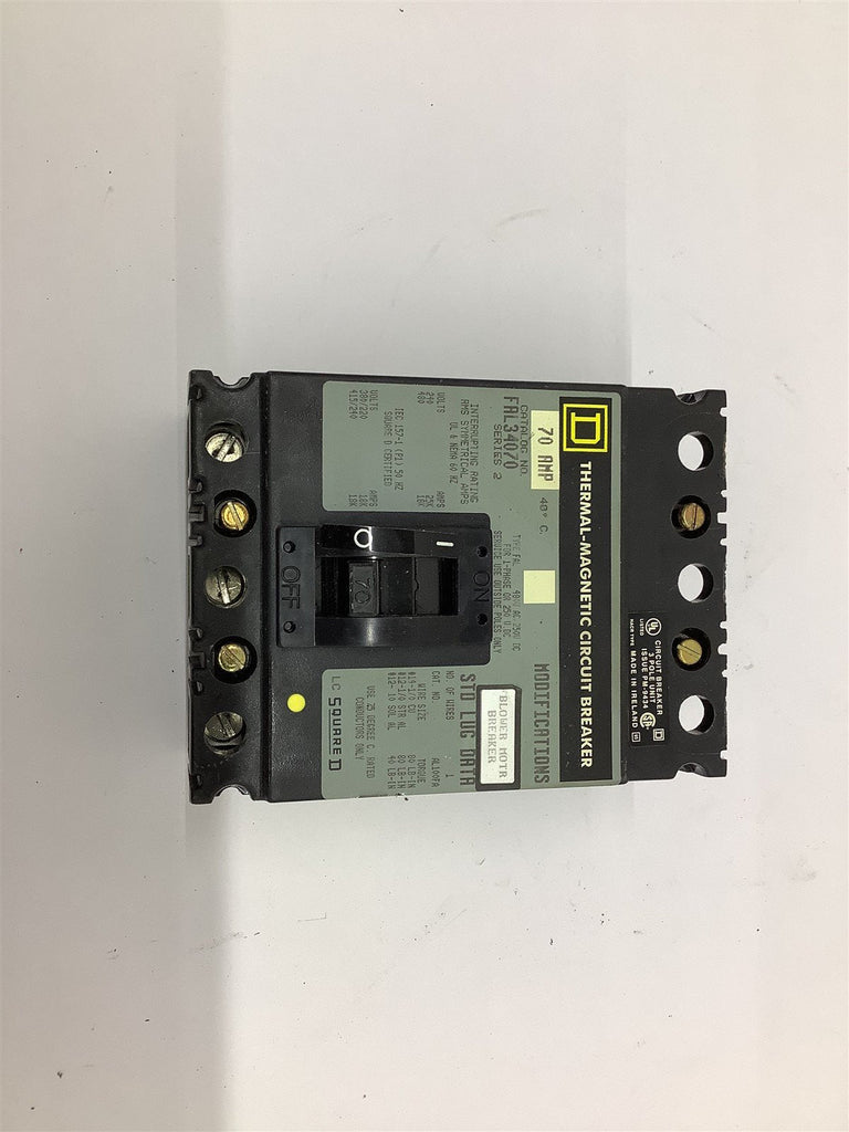 Square D FAL34070 70 Amp Circuit Breaker