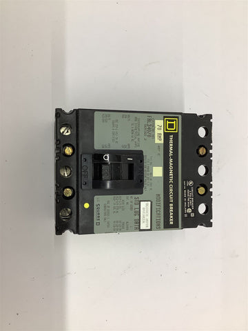 Square D FAL34070 70 Amp Circuit Breaker