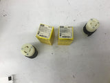 Hubbell HBL4779C Twist Lock Plug 15 A 277 Vac Lot Of 2