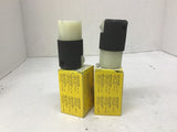 Hubbell HBL4779C Twist Lock Plug 15 A 277 Vac Lot Of 2
