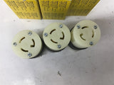 Hubbell HBL4779C Twist Lock Plug 15 Amp 277 Vac Lot Of 3