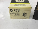 Allen Bradley 100A12ND3 contactor 120 Volt coil 460 V @ 7 1/2 HP