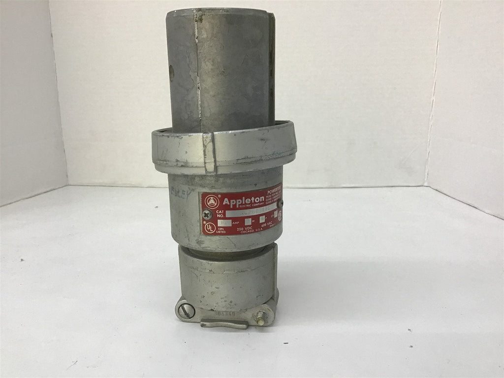 Appleton ACP6034BC Powerrite Plug 60 Amp 3 W 4 Pole