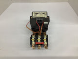 Square D 8536 SE01 Nemas Size 3 Starter 460 Volt @ 50 Hp 120 Volt Coil