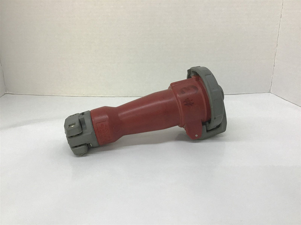 Hubbell 420C7W Pin and Sleeve Connector 20 Amp 3 Phase 480 Vac
